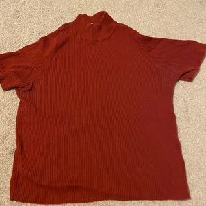 Burgundy Turtle Neck